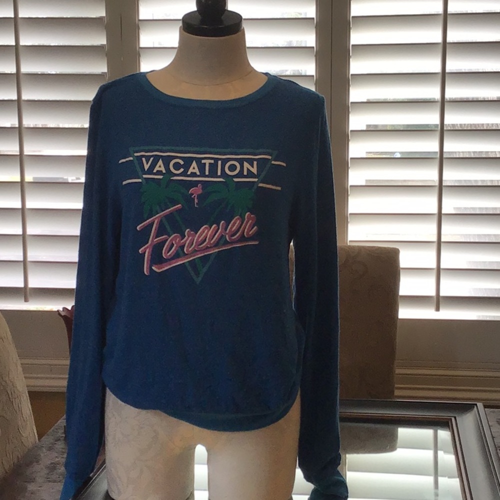 Wildfox Dream Scene Vacation Forever M Sweatshirt